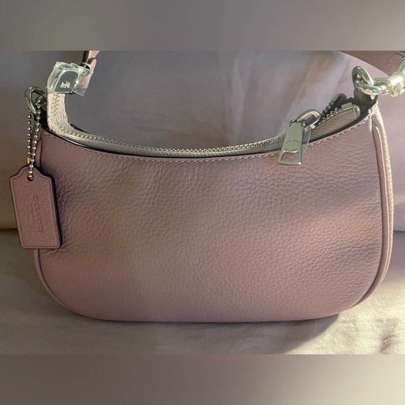 Coach small Teri purple lavender tea rose shoulder bag - Picture 5 of 10